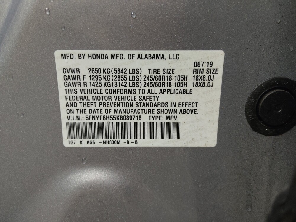 2019 Honda Pilot in Greensboro, NC 27407 - 18133344 33