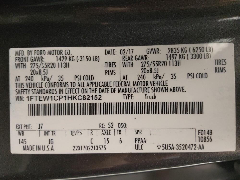 2017 Ford F150 in Corpus Christi, TX 78412 - 18133366 33