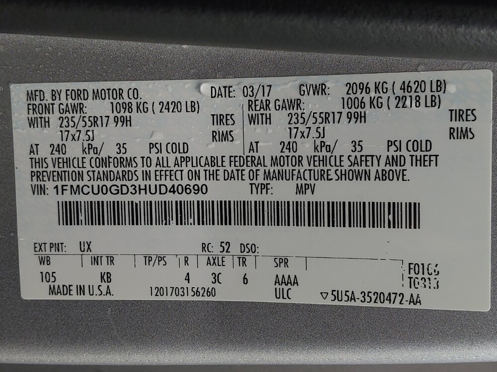 2017 Ford Escape in Houston, TX 77060 - 18133373 33