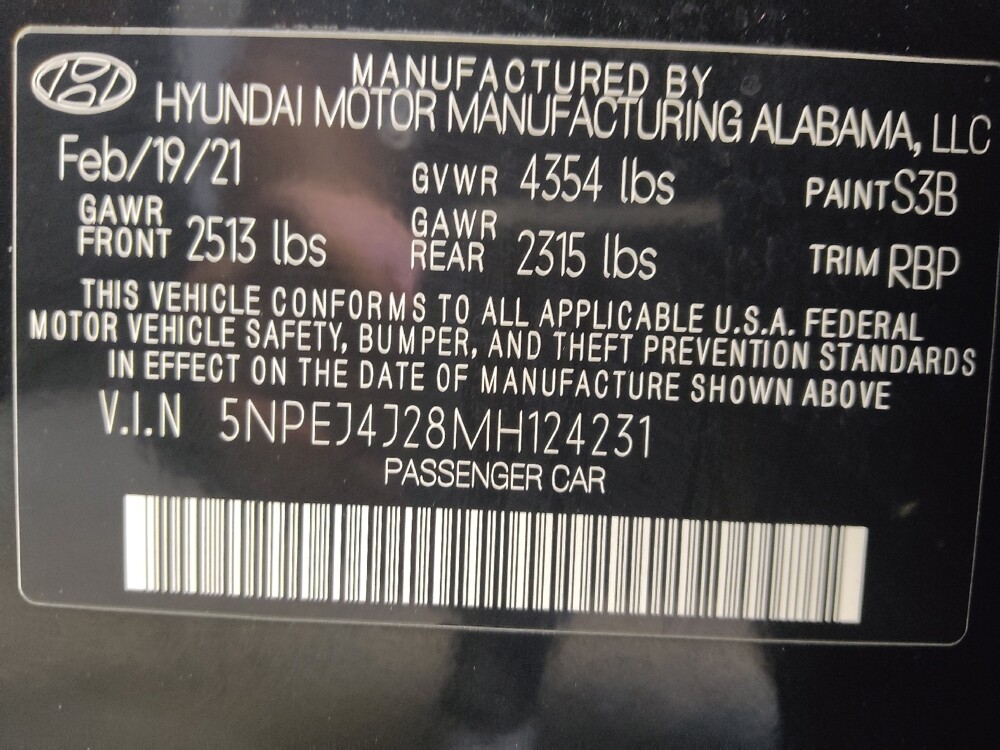 2021 Hyundai Sonata in Houston, TX 77074 - 18133375 33