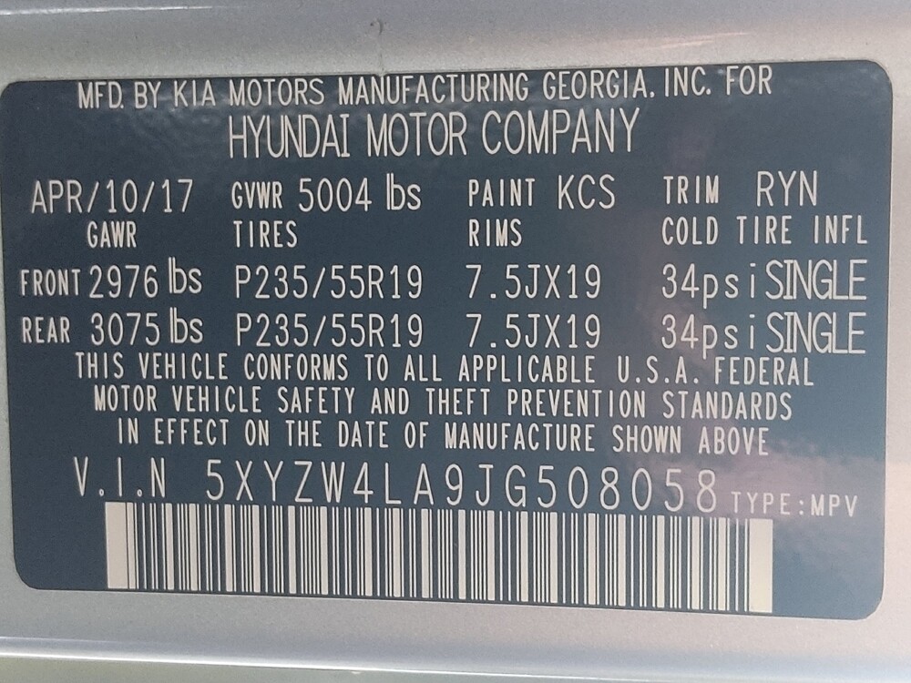 2018 Hyundai Santa Fe in Houston, TX 77060 - 18133381 33