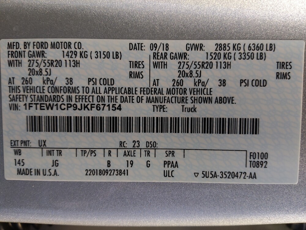 2018 Ford F150 in Houston, TX 77034 - 18133386 33