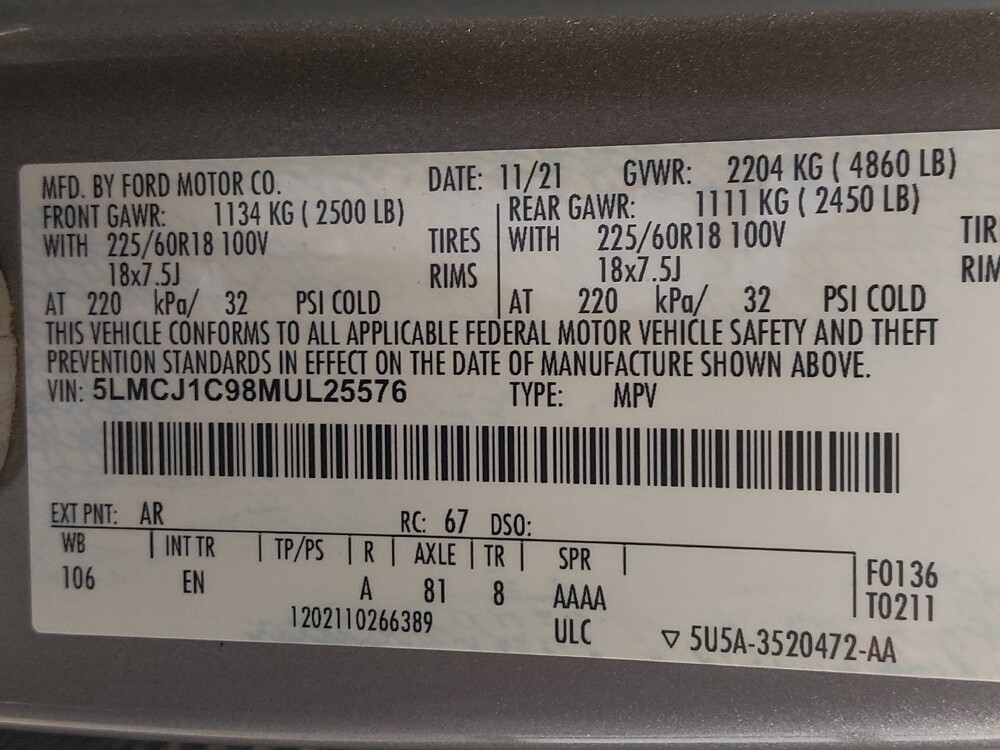 2021 Lincoln Corsair in San Antonio, TX 78238 - 18133389 33