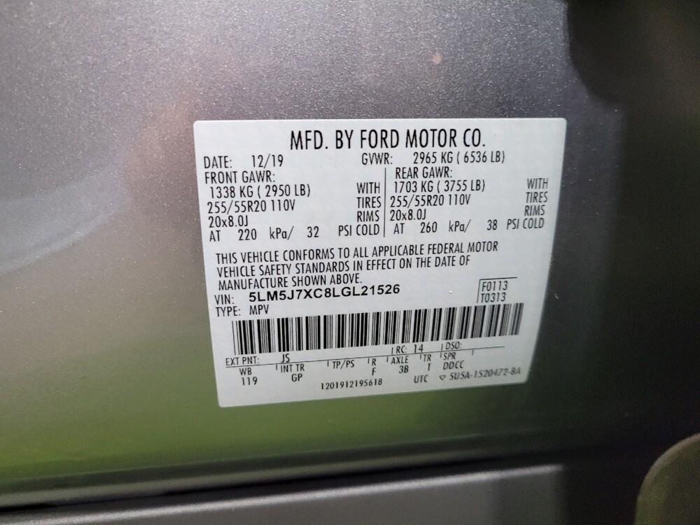 2020 Lincoln Aviator in Taylor, MI 48180 - 18133394 33