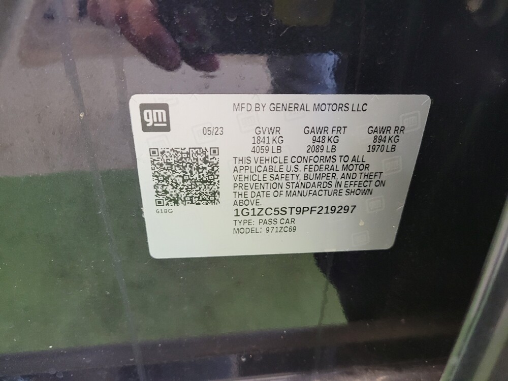 2023 Chevrolet Malibu in Maple Heights, OH 44137 - 18133397 33