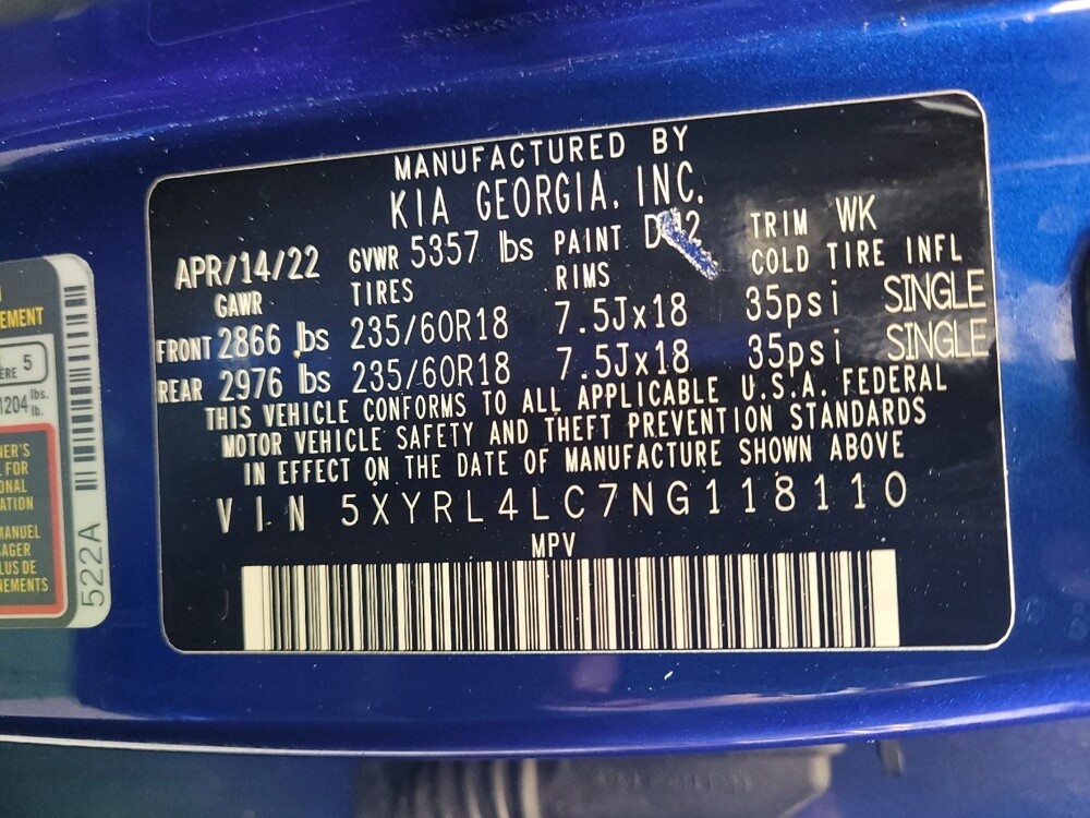 2022 Kia Sorento in Maple Heights, OH 44137 - 18133423 33