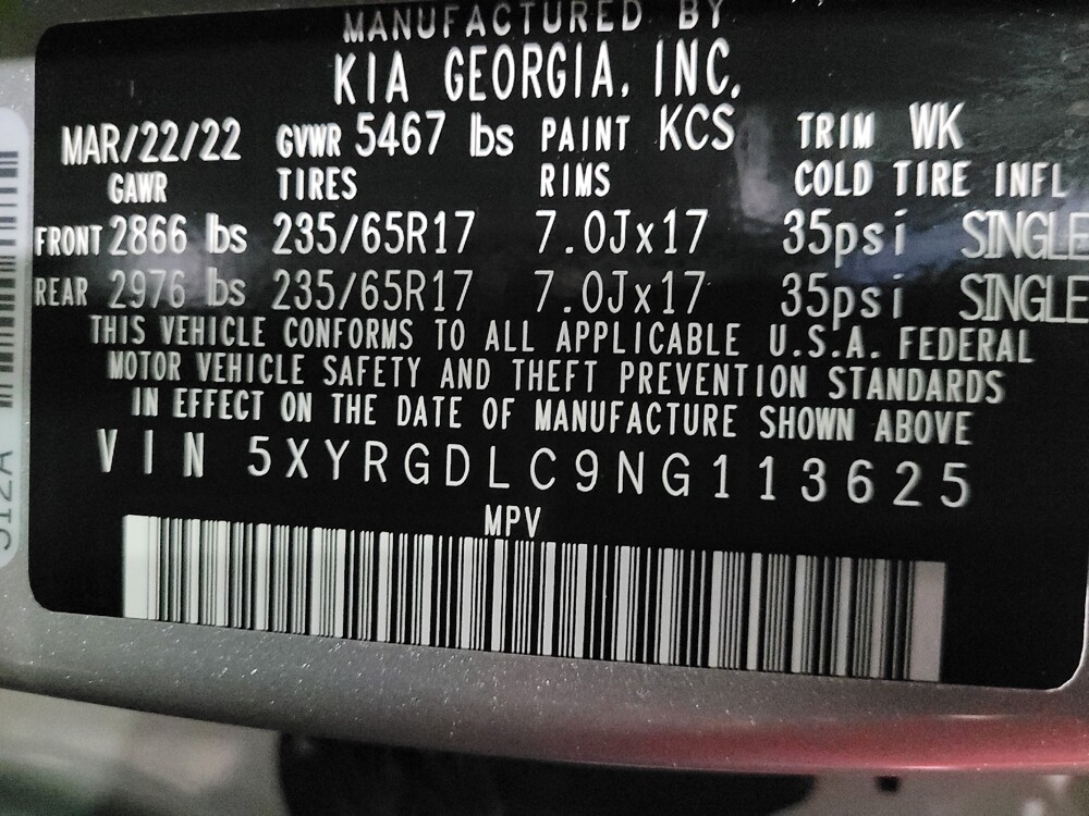 2022 Kia Sorento in Woodbridge, VA 22191 - 18133442 33