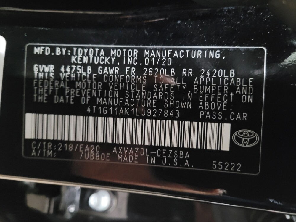 2020 Toyota Camry in Temple Hills, MD 20746 - 18133446 33