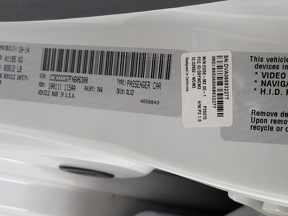 2015 Chrysler 200 in St. Louis, MO 63136 - 18133453 33