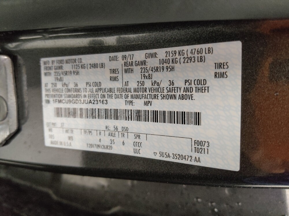 2018 Ford Escape in Springfield, MO 65807 - 18133464 33