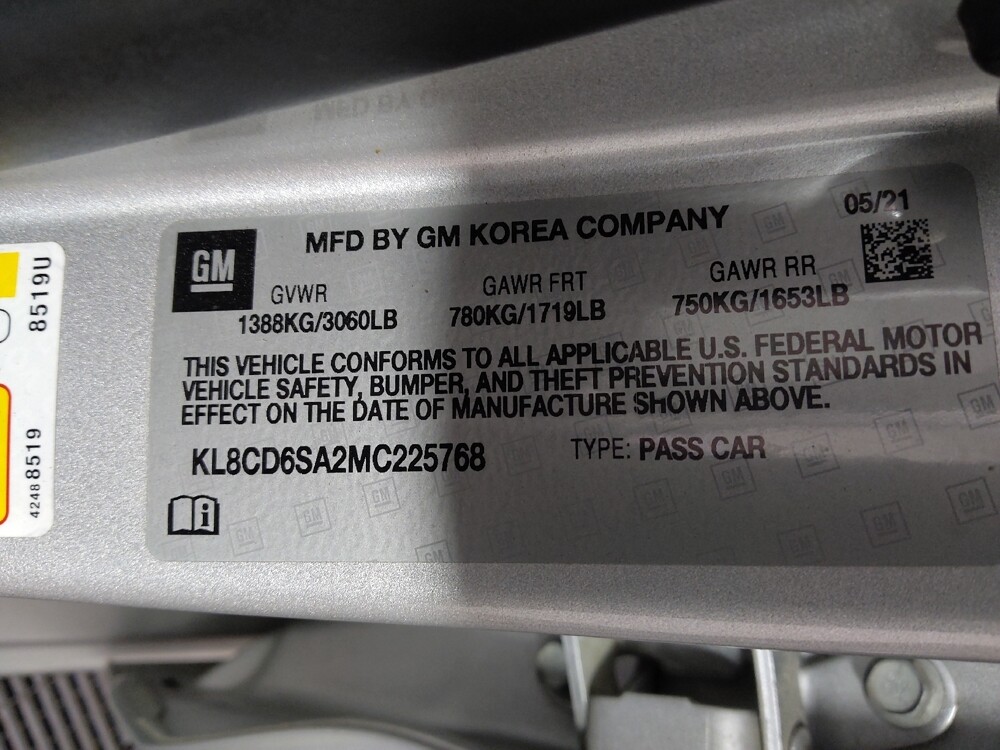 2021 Chevrolet Spark in Midlothian, IL 60445 - 18133476 33