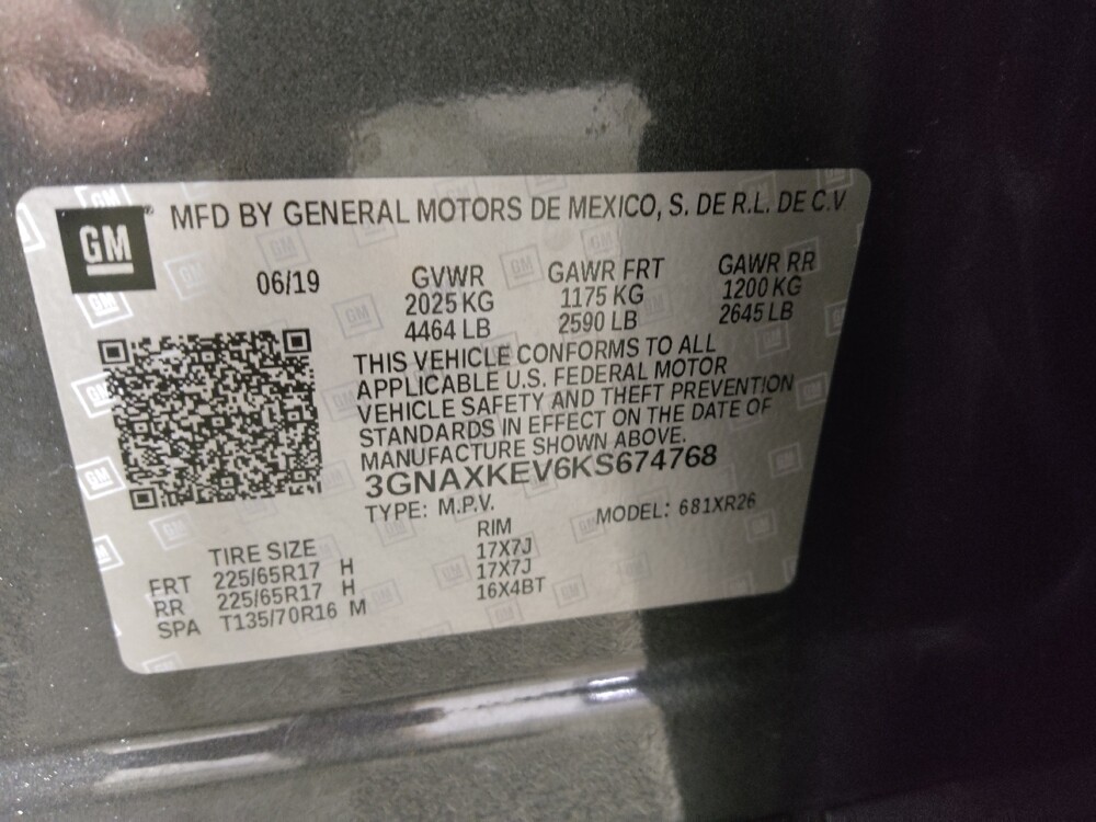 2019 Chevrolet Equinox in Midlothian, IL 60445 - 18133480 33