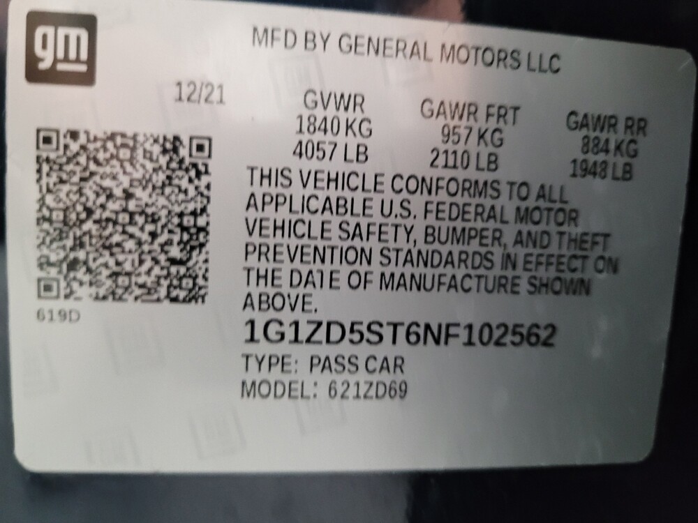 2022 Chevrolet Malibu in Downey, CA 90241 - 18133547 33