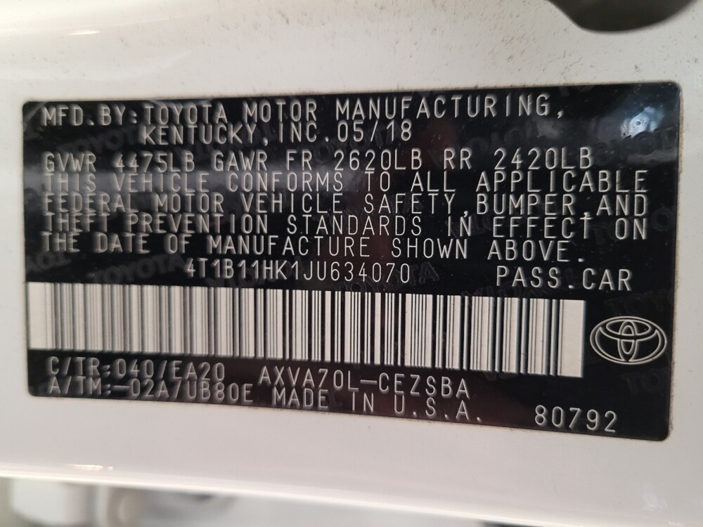 2018 Toyota Camry in Downey, CA 90241 - 18133551 33