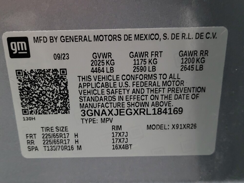 2024 Chevrolet Equinox in Riverside, CA 92504 - 18133556 33