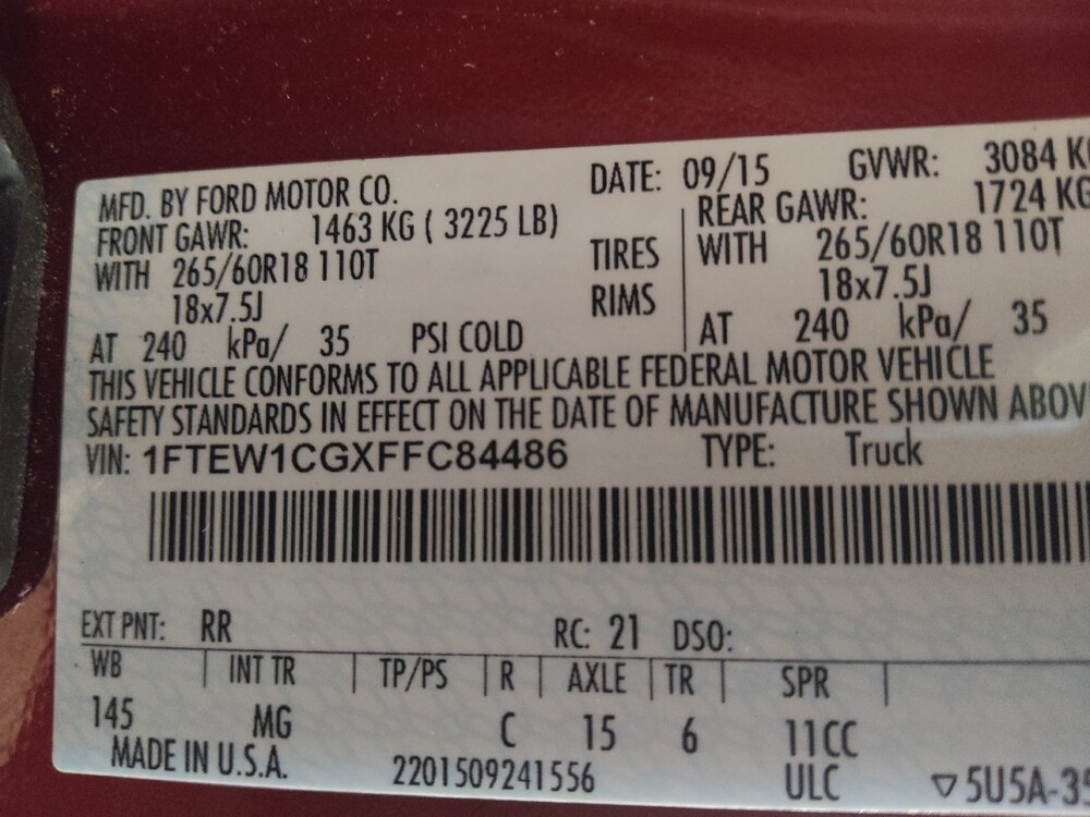 2015 Ford F150 in Conyers, GA 30094 - 18133559 33