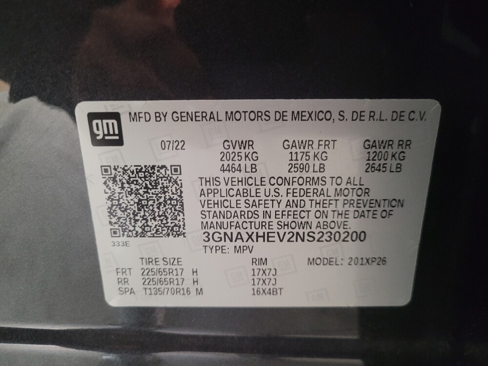 2022 Chevrolet Equinox in Pelham, AL 35124 - 18133578 33