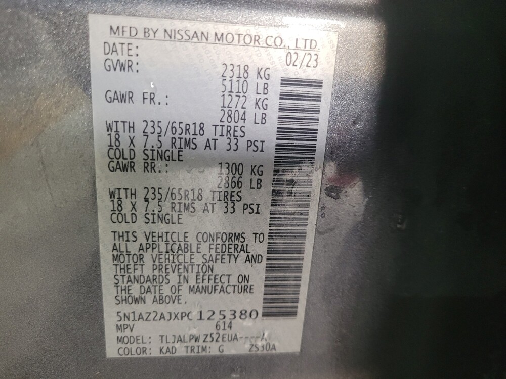 2023 Nissan Murano in Chattanooga, TN 37421 - 18133581 33