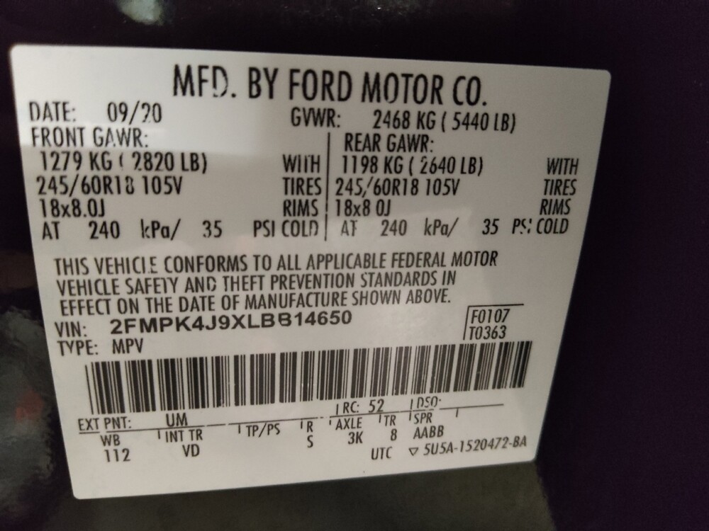 2020 Ford Edge in Fort Worth, TX 76116 - 18133587 33