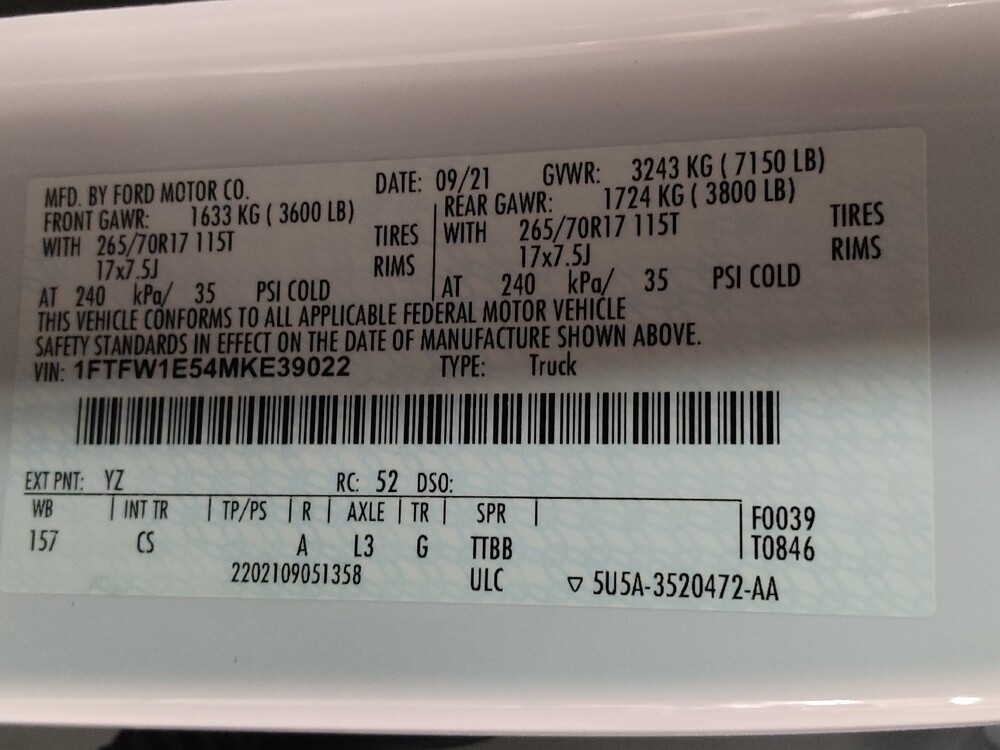 2021 Ford F150 in Tulsa, OK 74145 - 18133589 33