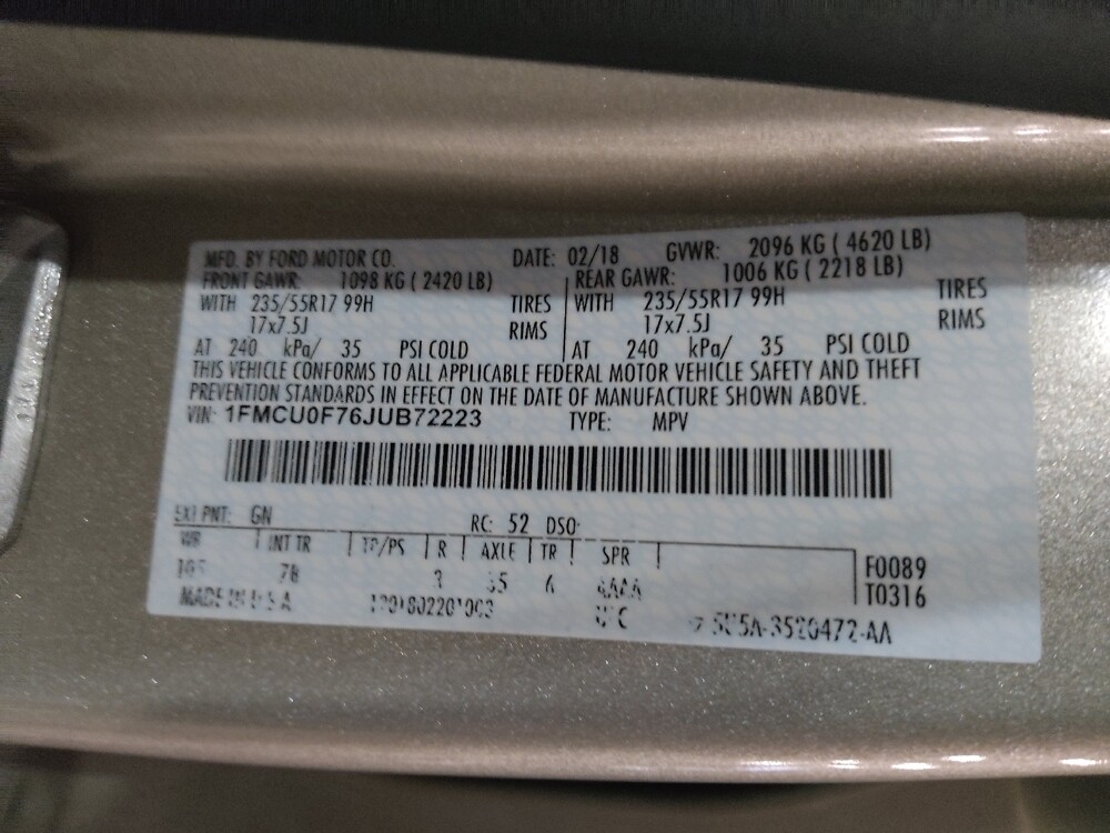 2018 Ford Escape in Tulsa, OK 74145 - 18133594 33