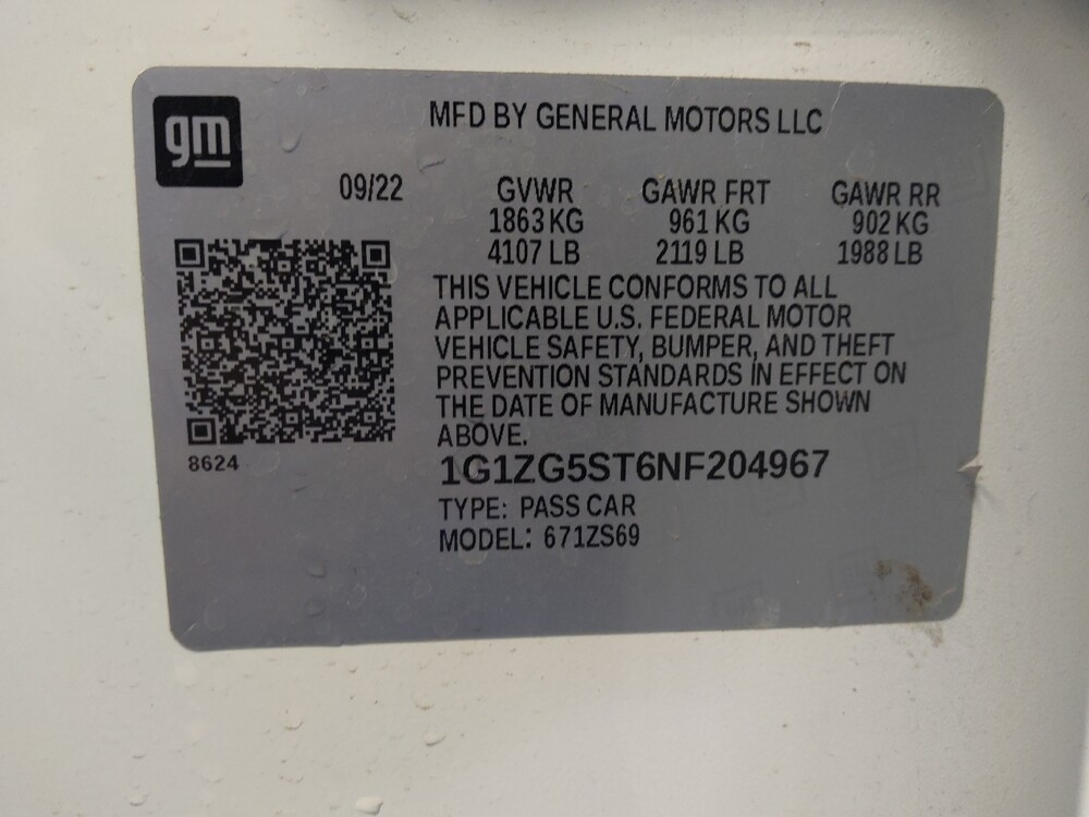 2022 Chevrolet Malibu in Mesa, AZ 85210 - 18133614 33