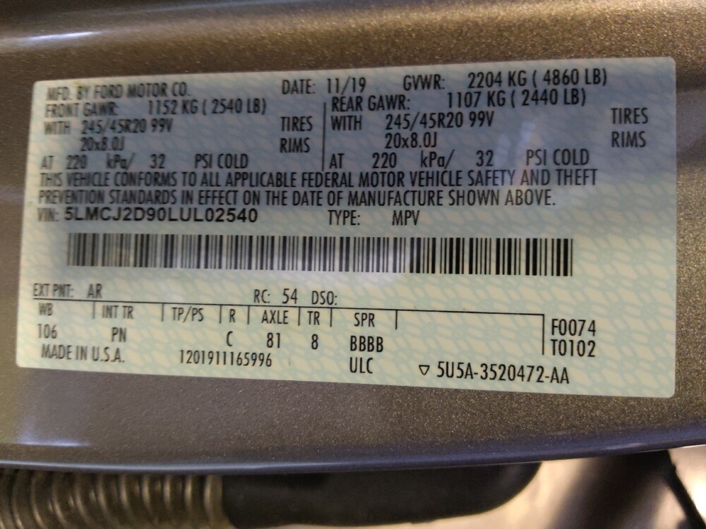 2020 Lincoln Corsair in Glendale, AZ 85301 - 18133623 33