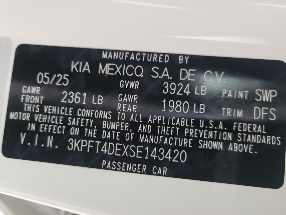 2025 Kia K4 in Tucson, AZ 85705 - 18133626 33