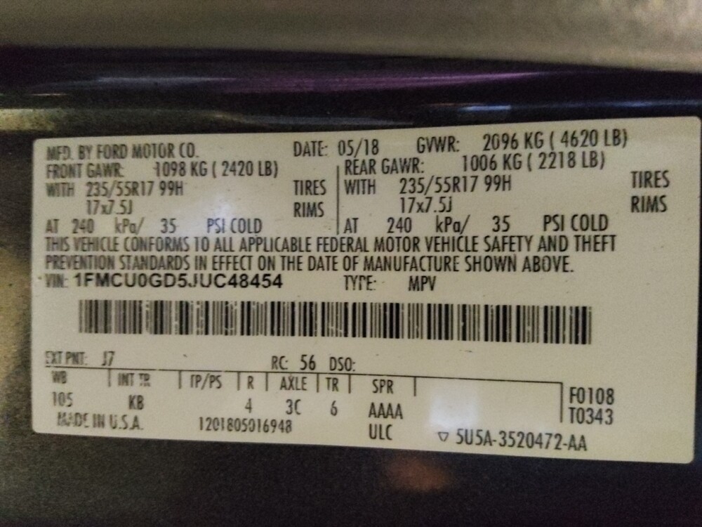 2018 Ford Escape in Mesa, AZ 85210 - 18133637 33