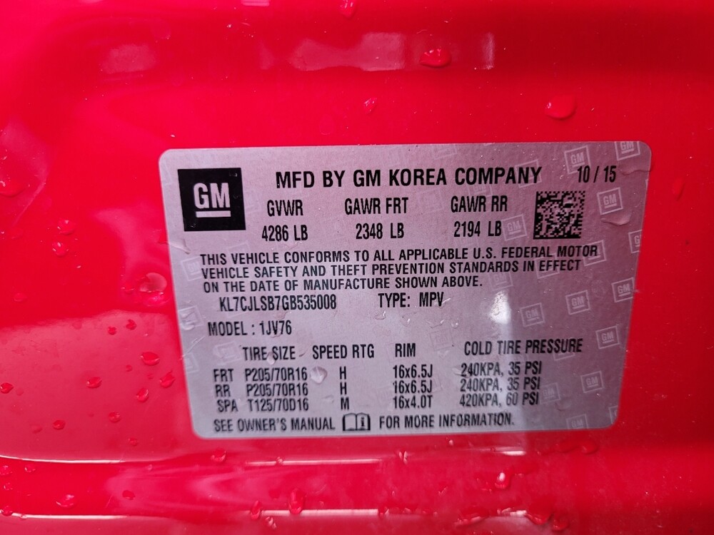 2016 Chevrolet Trax in Albany, GA 31705 - 18133642 33