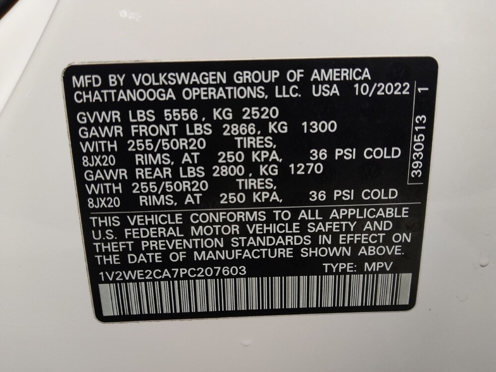 2023 Volkswagen Atlas in Clearwater, FL 33764 - 18133647 33