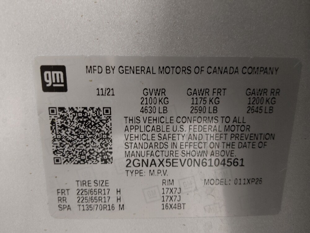 2022 Chevrolet Equinox in Baton Rouge, LA 70816 - 18133654 33