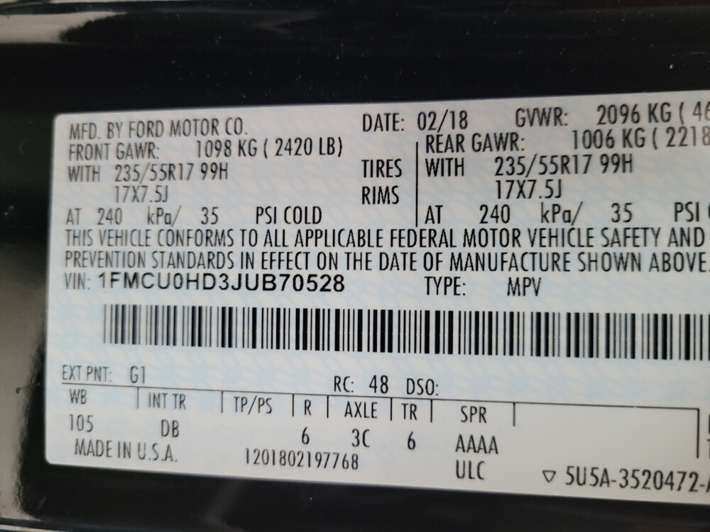 2018 Ford Escape in Reno, NV 89502 - 18133670 33