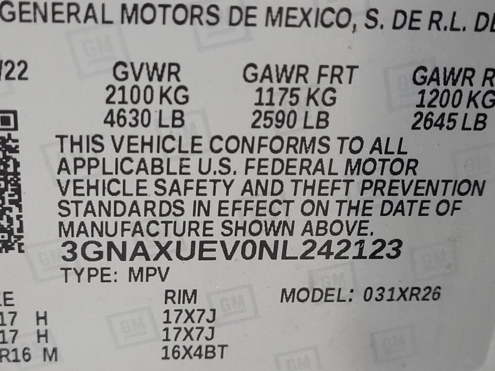 2022 Chevrolet Equinox in Las Vegas, NV 89104 - 18133676 33