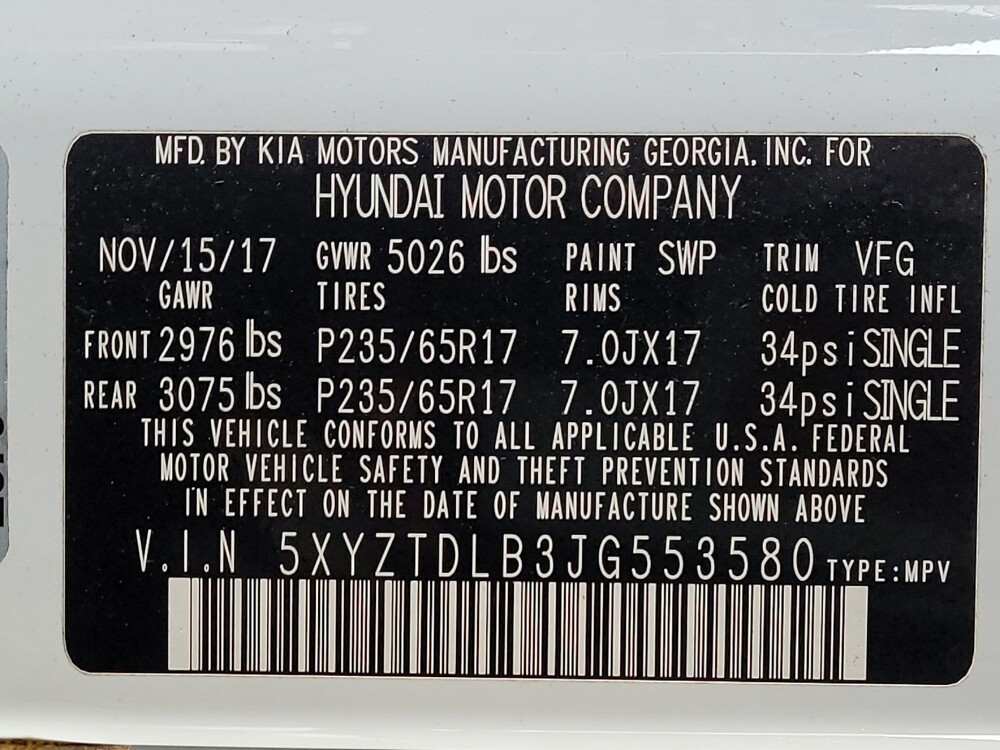 2018 Hyundai Santa Fe in Hialeah, FL 33014 - 18133695 33