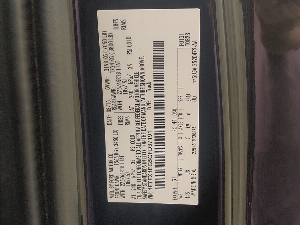 2016 Ford F150 in Fairfield, OH 45014 - 18133734 33