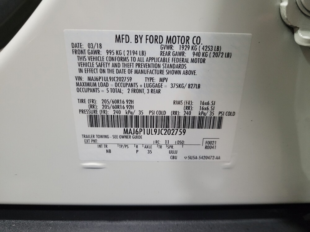 2018 Ford EcoSport in Laurel, MD 20724 - 18133745 33