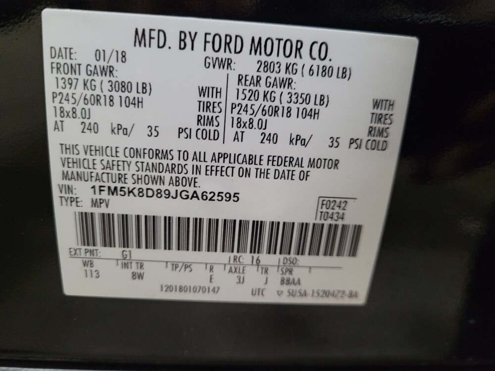 2018 Ford Explorer in Laurel, MD 20724 - 18133763 33