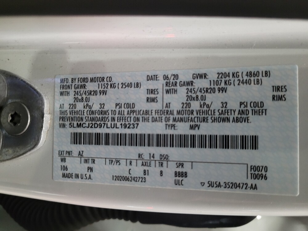 2020 Lincoln Corsair in Chesapeake, VA 23320 - 18133779 33