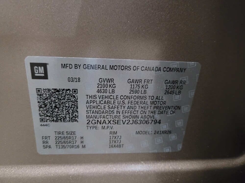 2018 Chevrolet Equinox in Richmond, VA 23235 - 18133785 33