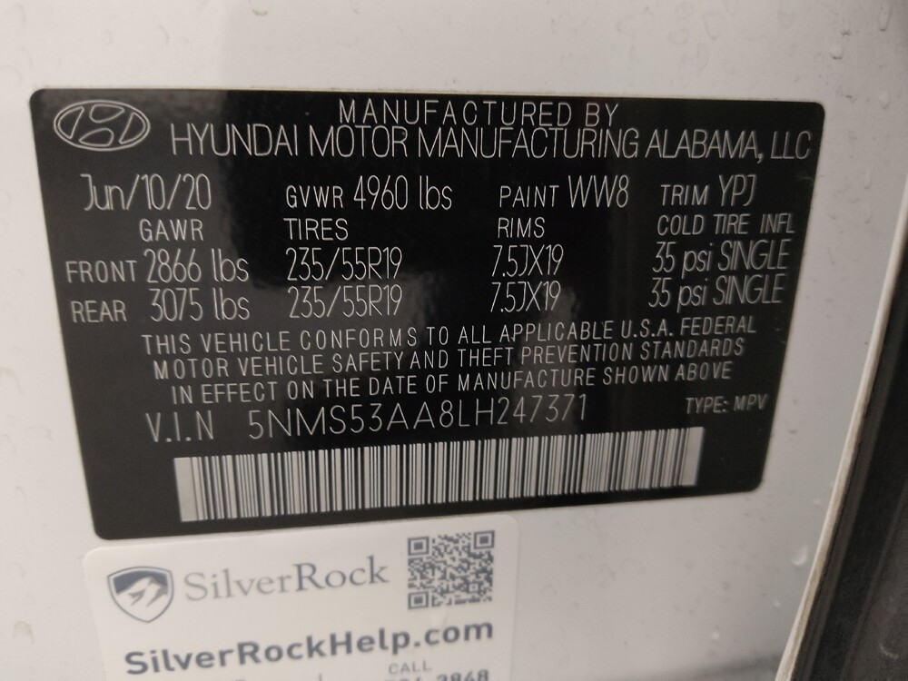 2020 Hyundai Santa Fe in Topeka, KS 66611 - 18133787 33