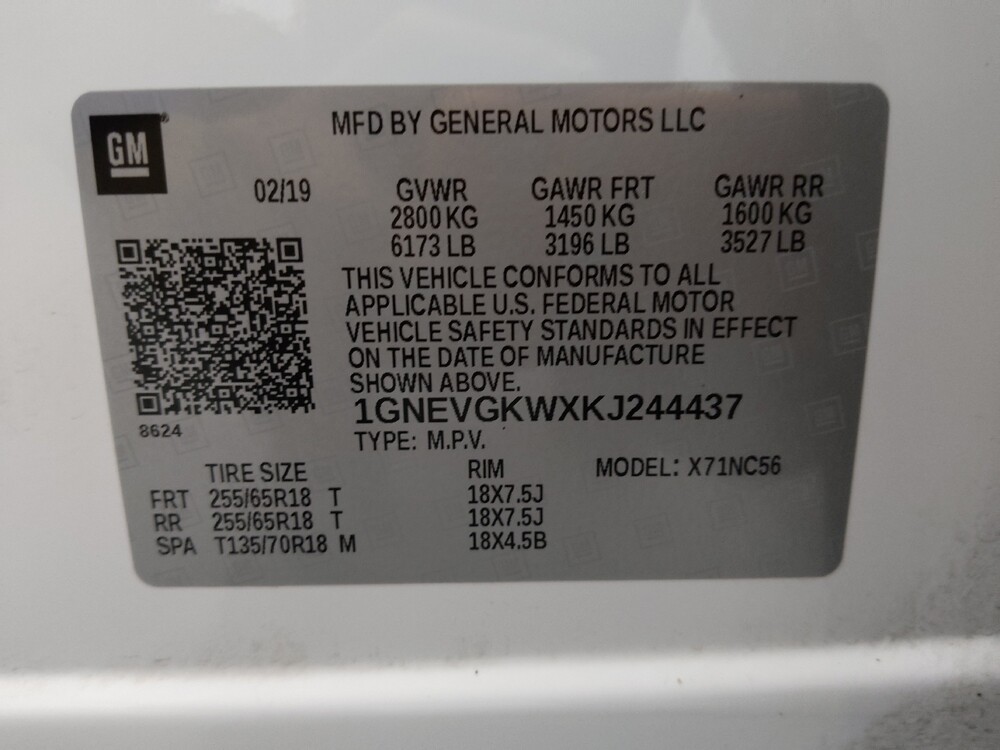 2019 Chevrolet Traverse in Topeka, KS 66611 - 18133788 33