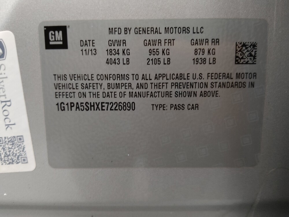 2014 Chevrolet Cruze in Topeka, KS 66611 - 18133793 33