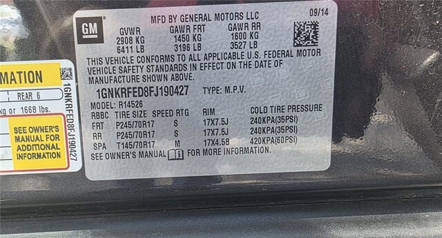 2015 Chevrolet Traverse in Mesa, AZ 85212 - 18133856 22