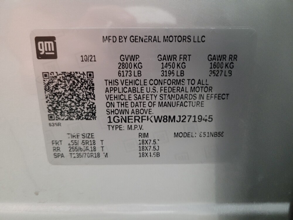 2021 Chevrolet Traverse in Montclair, CA 91763 - 18133870 33