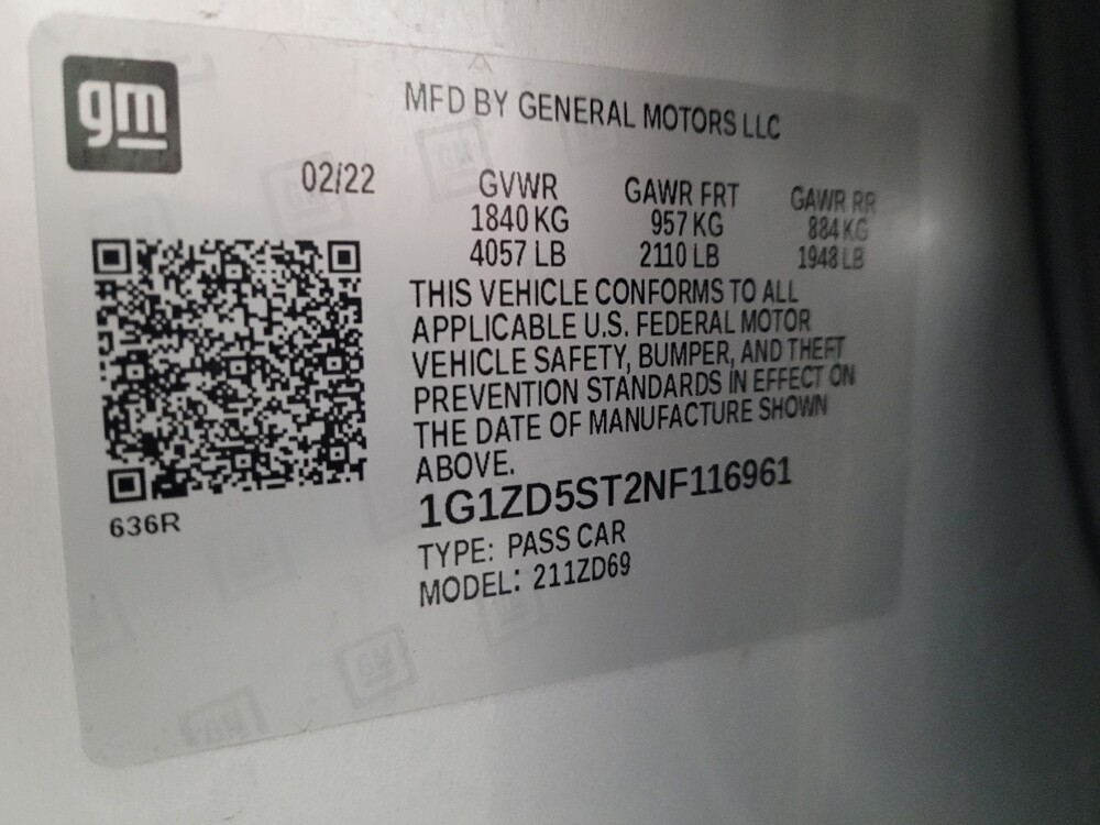 2022 Chevrolet Malibu in Downey, CA 90241 - 18133874 33