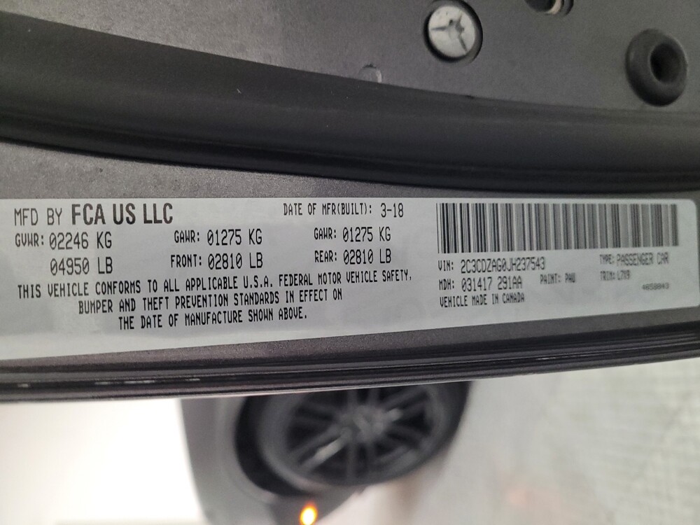 2018 Dodge Challenger in Downey, CA 90241 - 18133877 33