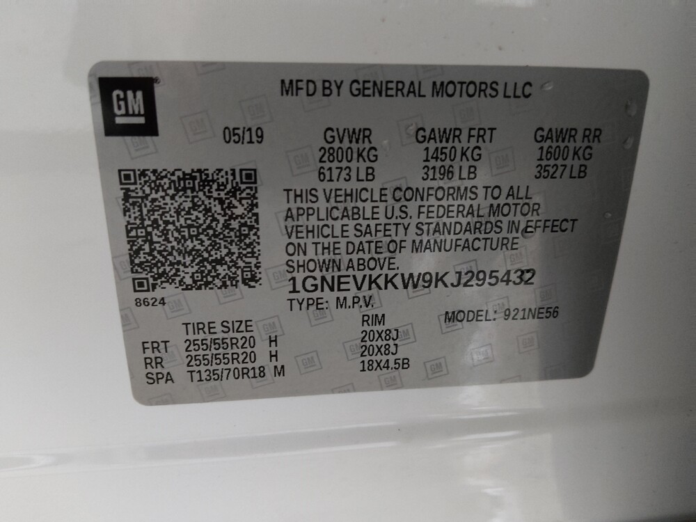 2019 Chevrolet Traverse in Stone Mountain, GA 30083 - 18133887 33