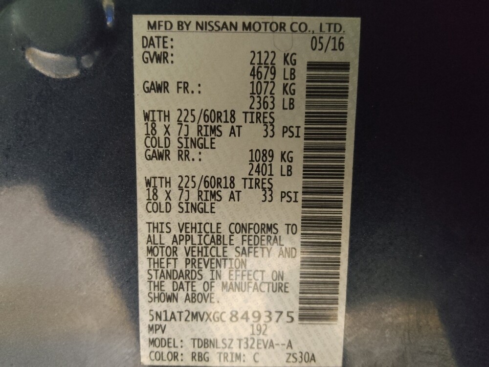 2016 Nissan Rogue in Conyers, GA 30094 - 18133890 33