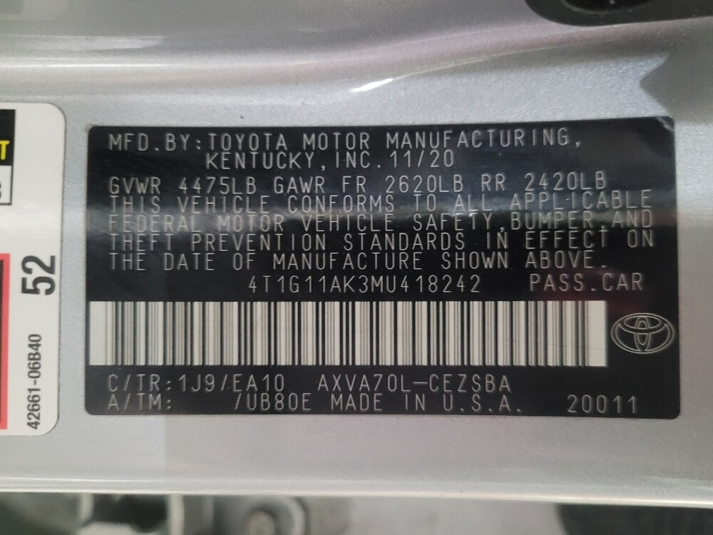 2021 Toyota Camry in Athens, GA 30606 - 18133904 33